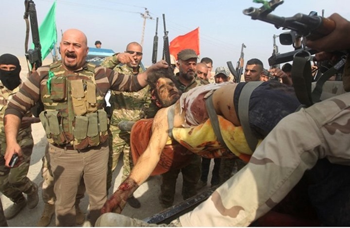 الحشد الشيعي يضع