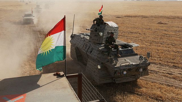 البشمركة الكردية