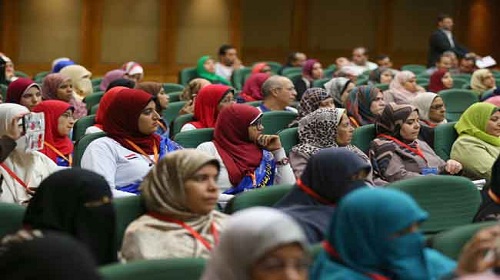 افتتاح مؤتمر المرأة