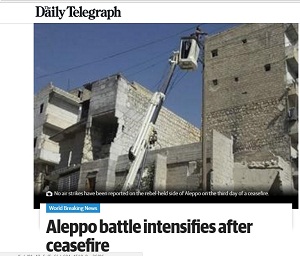 معاناة أهل حلب