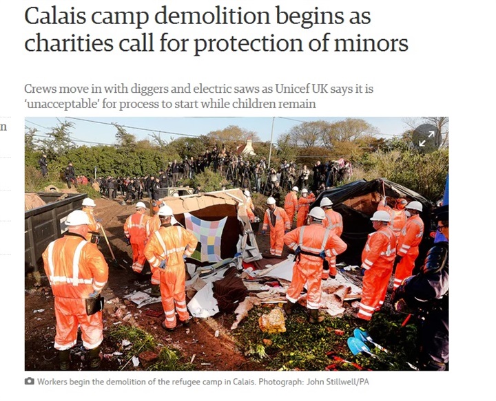 أزمة مخيم كاليه