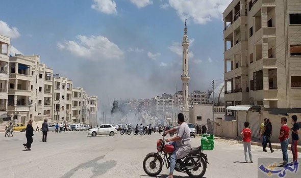 انفجار في مدينة إدلب