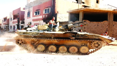 الجيش الليبي يخنق