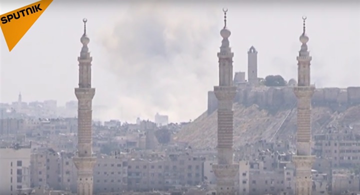 قلعة حلب تنفض غبار