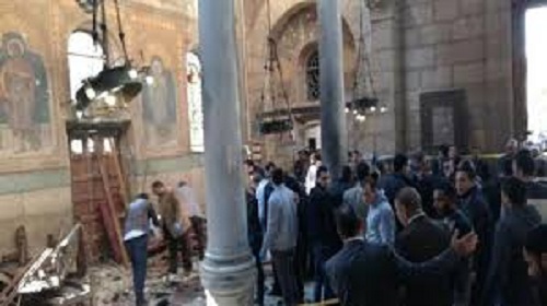 مصر: «انتحاري» الكنيسة