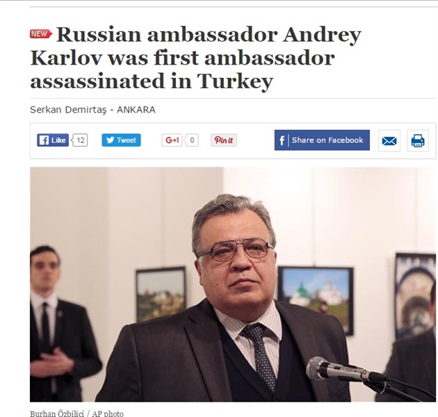 أغتيال السفير الروسي