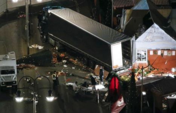 موقع الدهس فى برلين