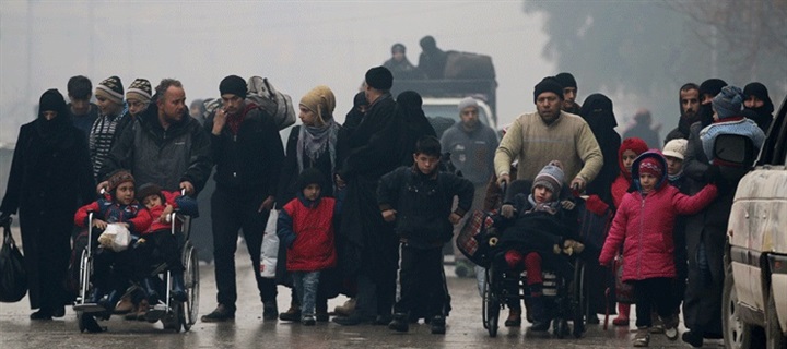 نزوح المدنيين من