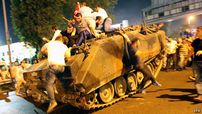 الانقلاب التركى الفاشل