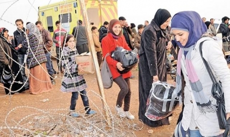 اللاجئون السوريون