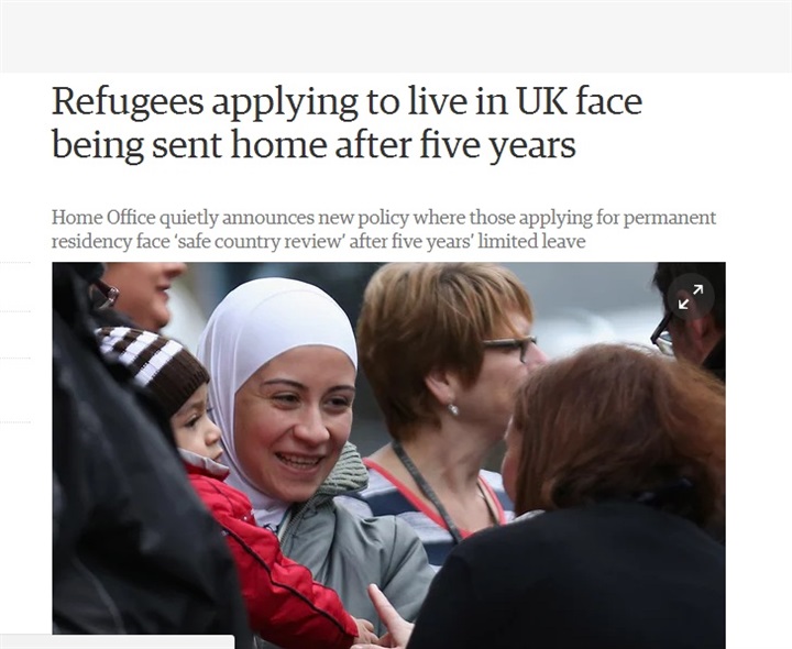  بريطانيا واللاجئين