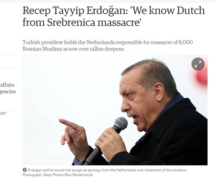 تعليقات اردوغان الساخرة