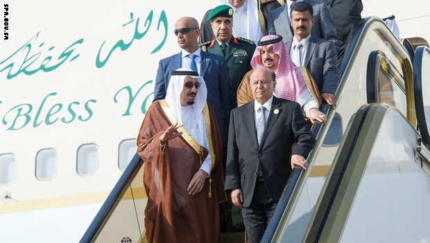 هادي وعاصفة الحزم: