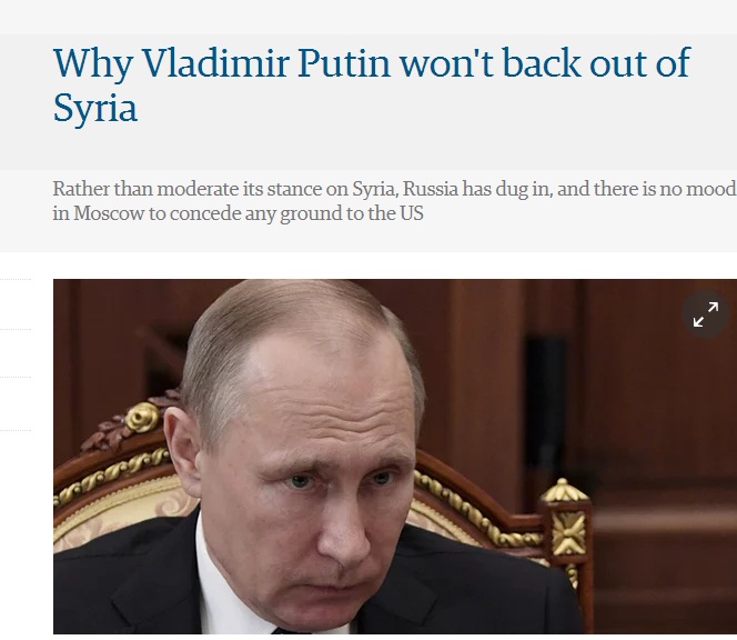 موسكو و دعم الأسد