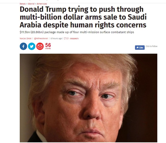  ترامب والشرق الأوسط