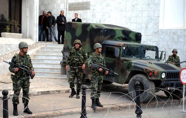 انتشار الجيش التونسي
