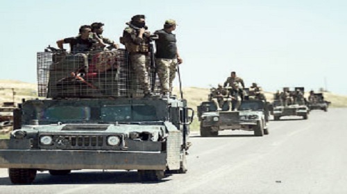 القوات العراقية تحاصر