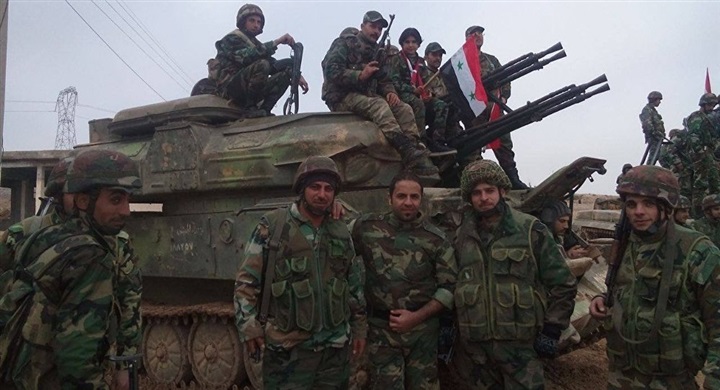 تقدم الجيش السوري