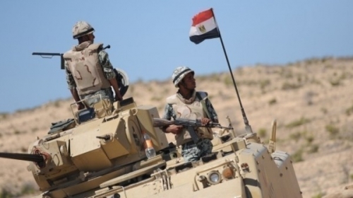 الجيش المصري يدمر