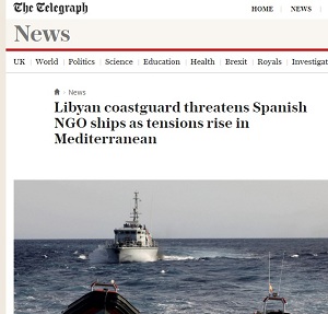 السواحل الليبية والمهاجرين