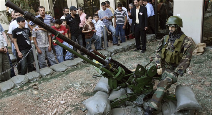 حزب الله  تحت قصف