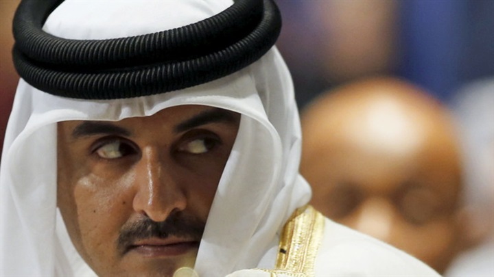 أمير قطر يستقبل وزير