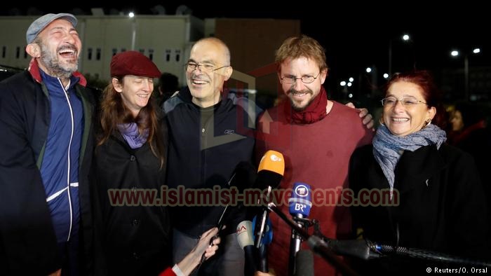 الافراج عن النشطاء