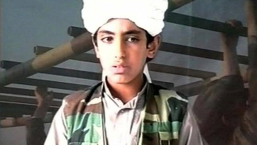 حمزة بن لادن يتطاول