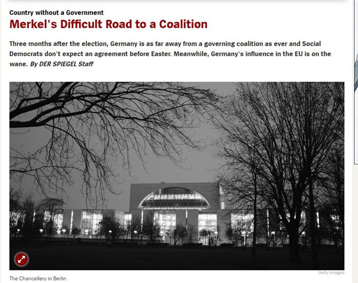 شولتس يعرقل ميركل..والمانيا