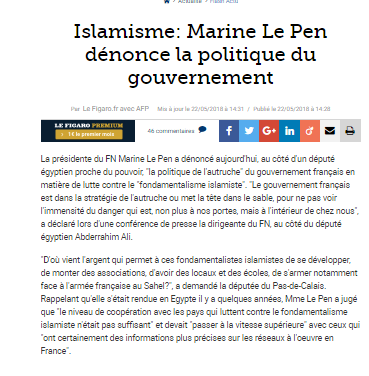 الإعلام الفرنسي يحتفي