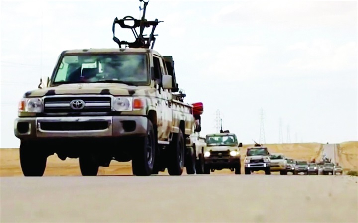 الجيش الليبي يتقدم