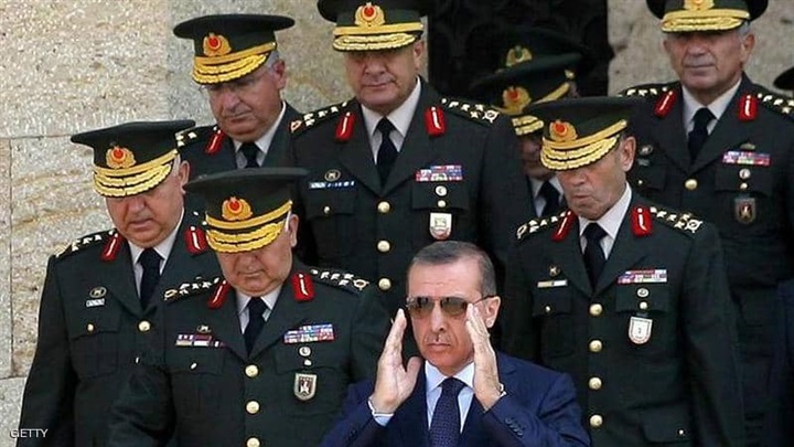 أردوغان والجنرالات..