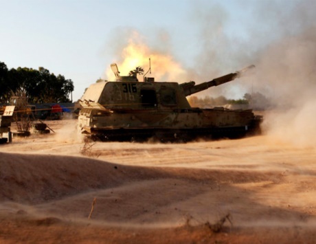 الجيش الليبي يقصف