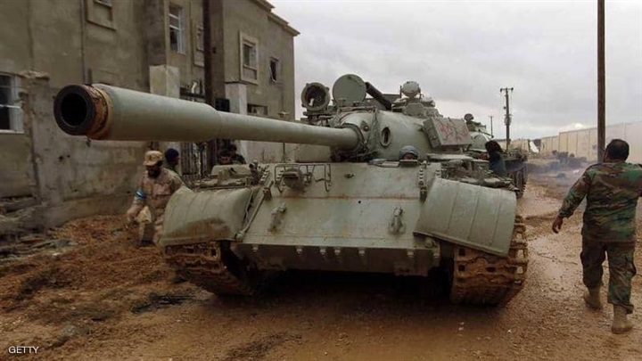 الجيش الليبي يشن