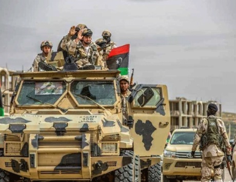 الجيش الليبي يستهدف