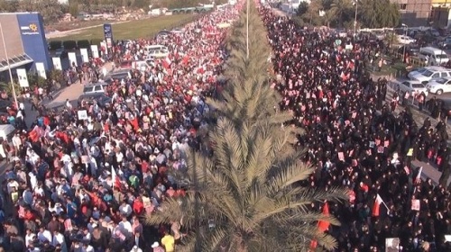 مواجهة التظاهرات