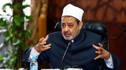 شيخ الأزهر يقول ان