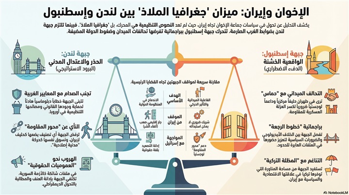 بين برودة لندن ودفء