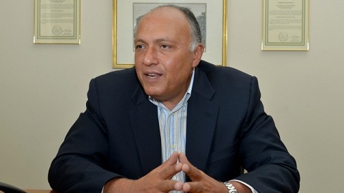 وزير الخارجية المصري