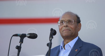 المرزوقي يتعهد بعدم