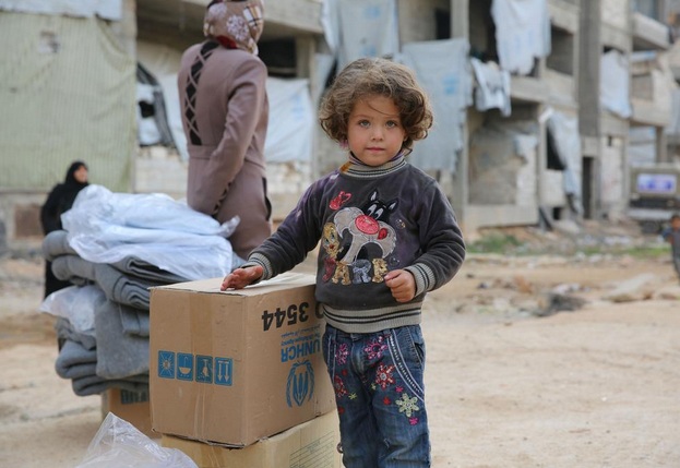 اللاجئون السوريون