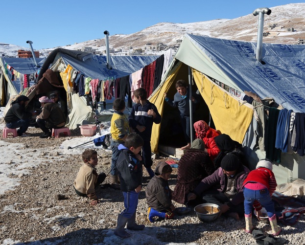 اللاجئون السوريون