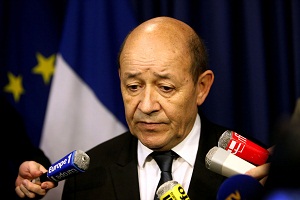 وزير الدفاع الفرنسي