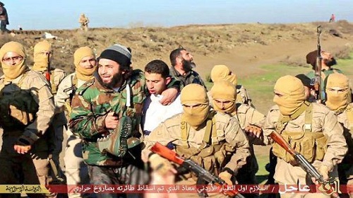 أول ظهور للطيار الأسير