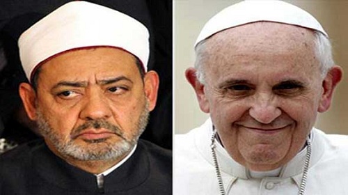 الأزهر يثمن رفض بابا