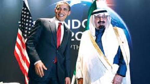 أوباما والملك عبدالله