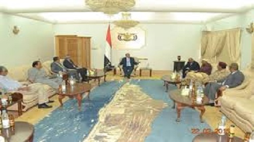 هادي في عدن