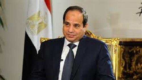 السيسي يستقبل وفداً