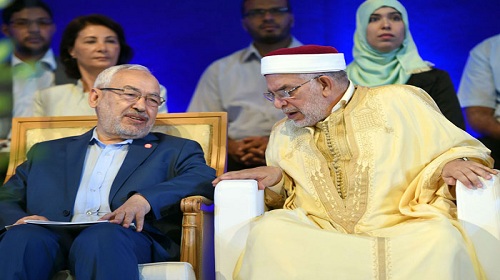 القرضاوي يتسلل إلى