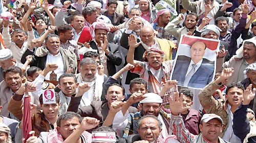 هادي يشترط للحوار